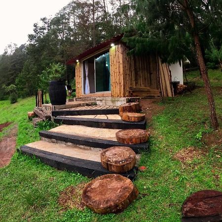 Cabana Romantica En El Bosque! Acaxochitlán Exterior foto