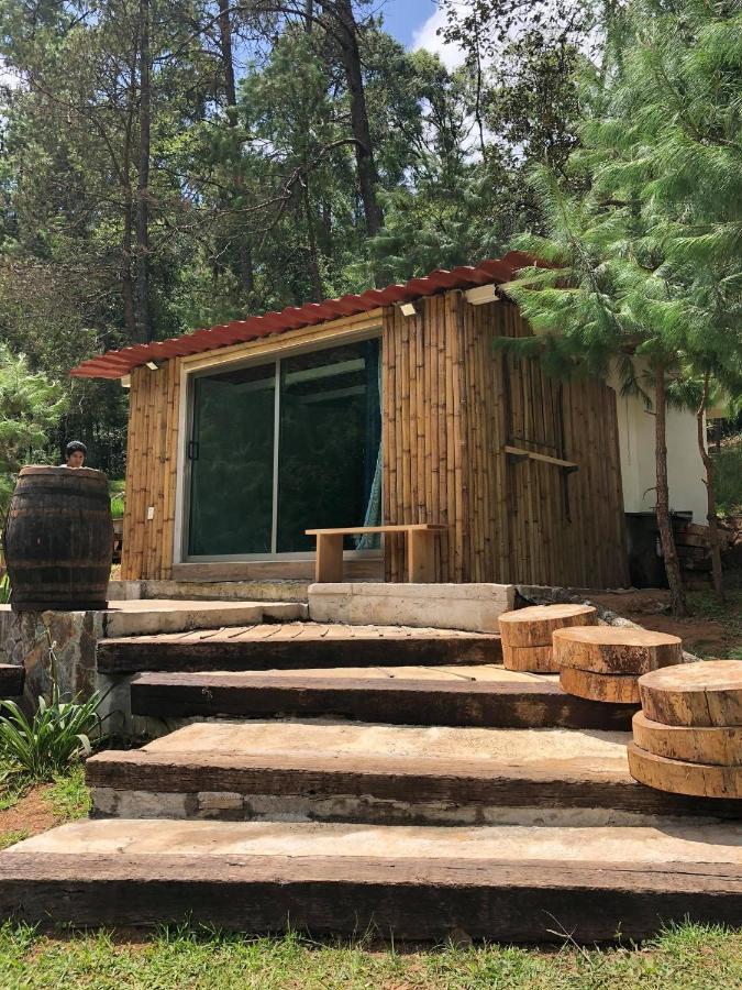 Cabana Romantica En El Bosque! Acaxochitlán Exterior foto